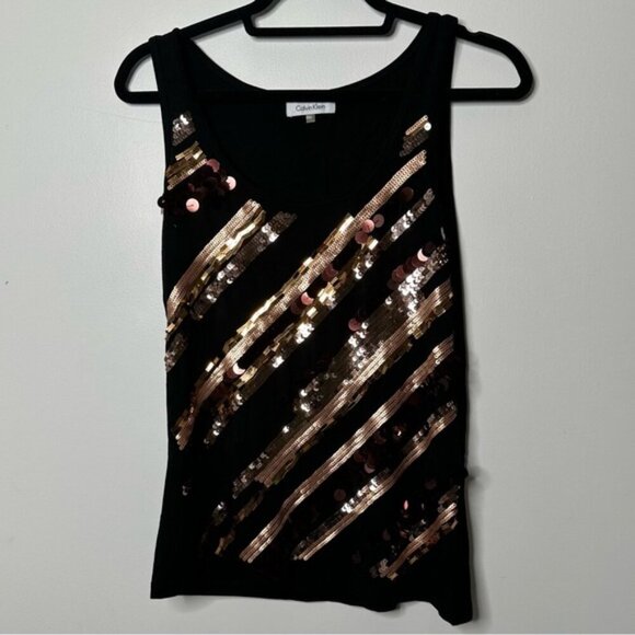 Calvin Klein Tops - Calvin Klein black sparkly top